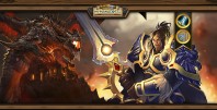 Varian Wrynn and Deathwing in TGT Control Warrior
