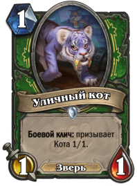 Уличный кот