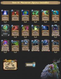 Топ-16 Малигос Друид (noodle)