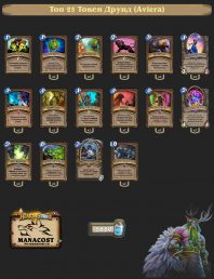 Топ-25 Легенды Токен Друид (Aviera)