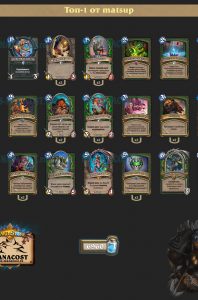 #1 Legend matsup’s Midrange Hunter