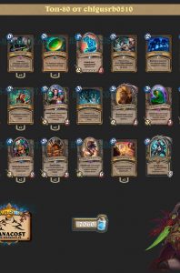 Hearthstone Top 100 Legend — Mill Rogue (inspired by @176cm67kg)