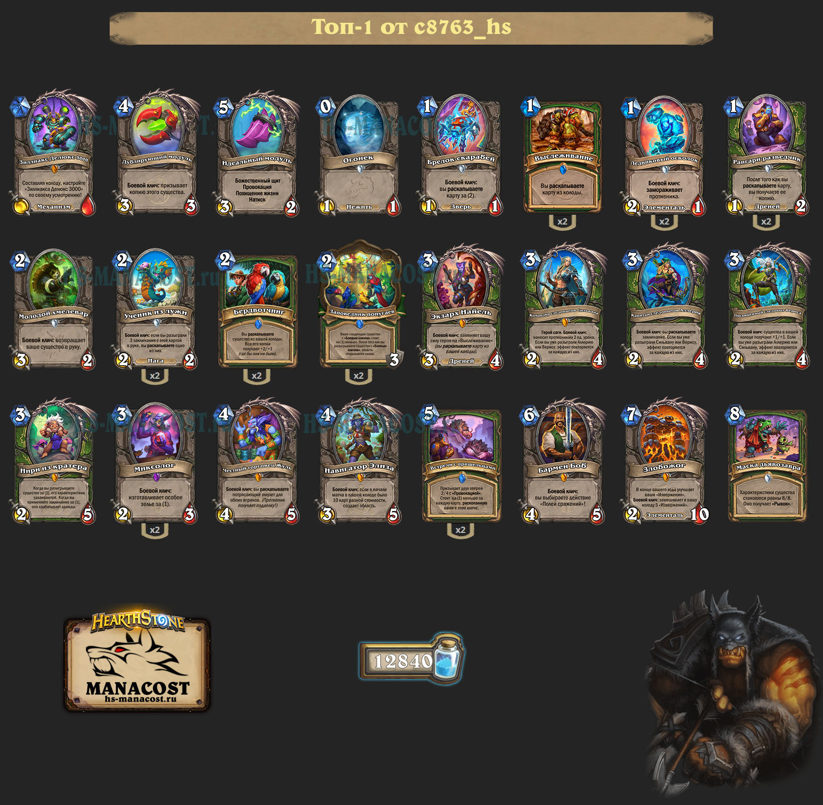 Охотник на раскопке