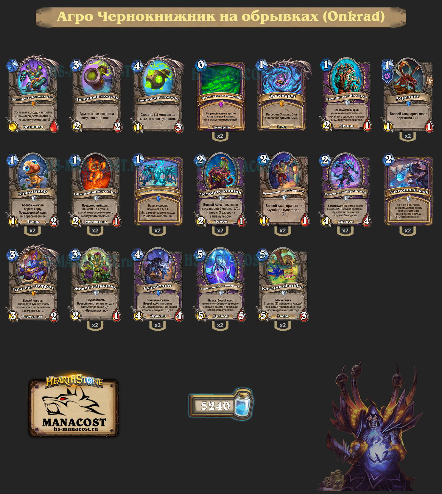 Агро Чернокнижник на обрывках