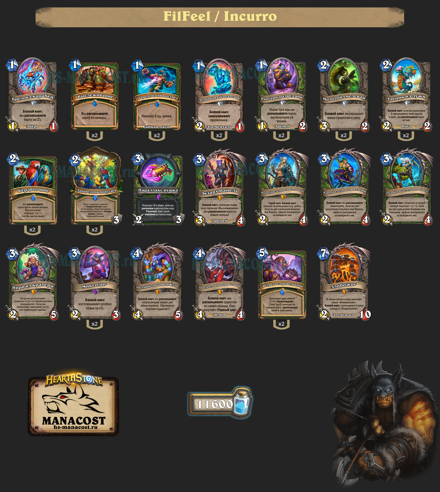 Охотник на раскопке