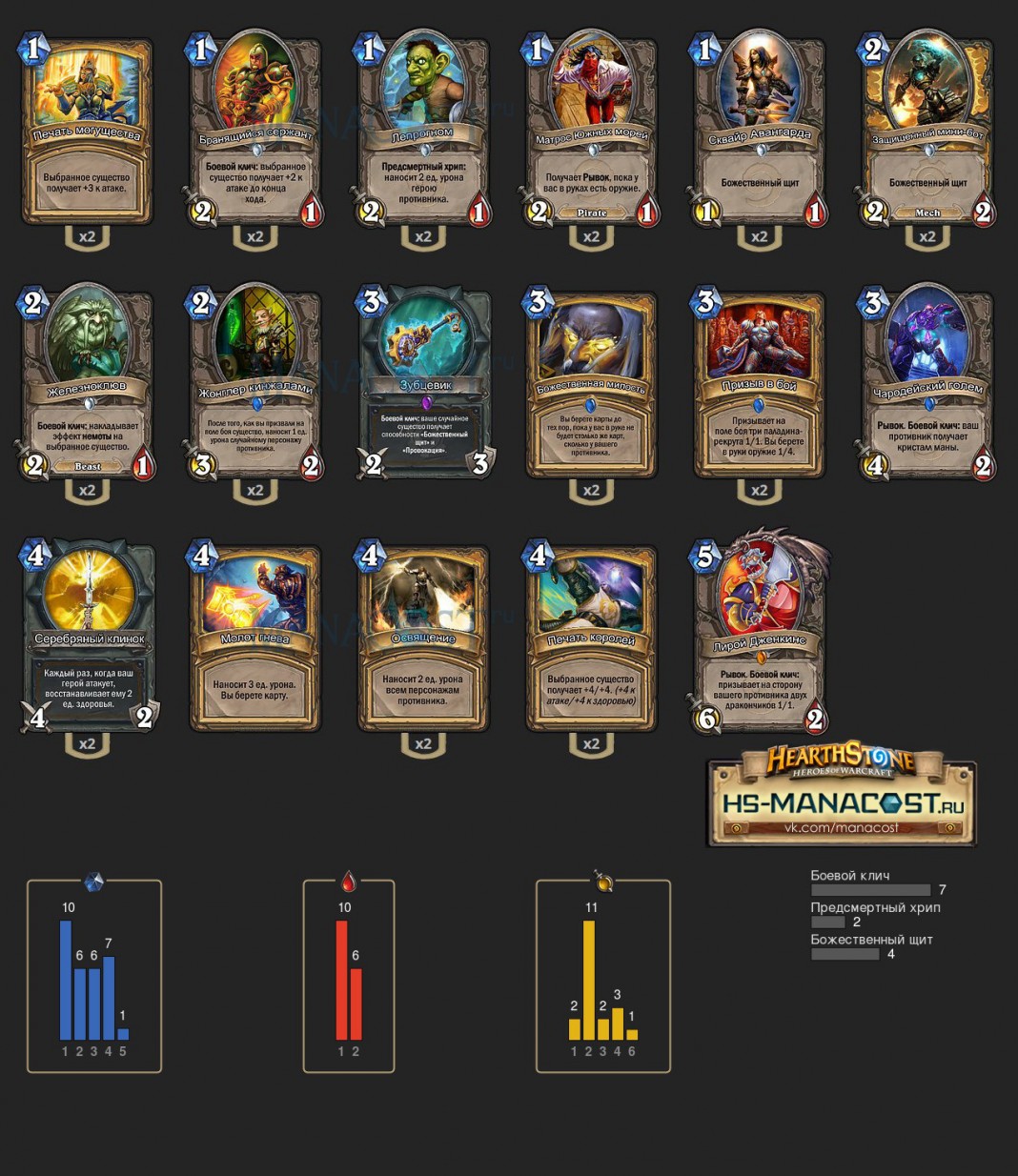 Топ колода паладина hearthstone