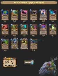 Топ-9 Легенды Токен Друид (Guiyze)