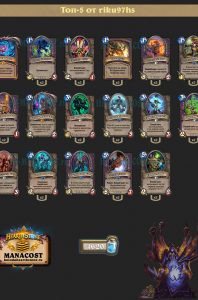 Hearthstone Top 5 Legend — Heal Zoo Warlock