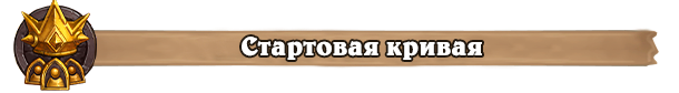 Стартовая кривая Стартовая кривая