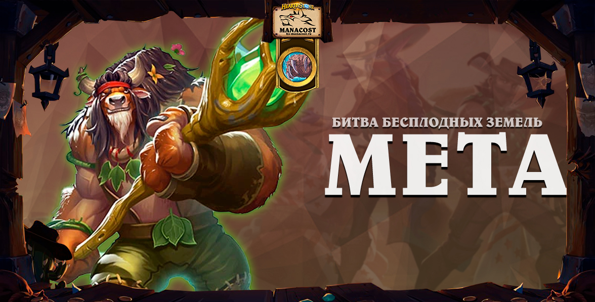 Мета Друид в мете Бесплодных земель Январь