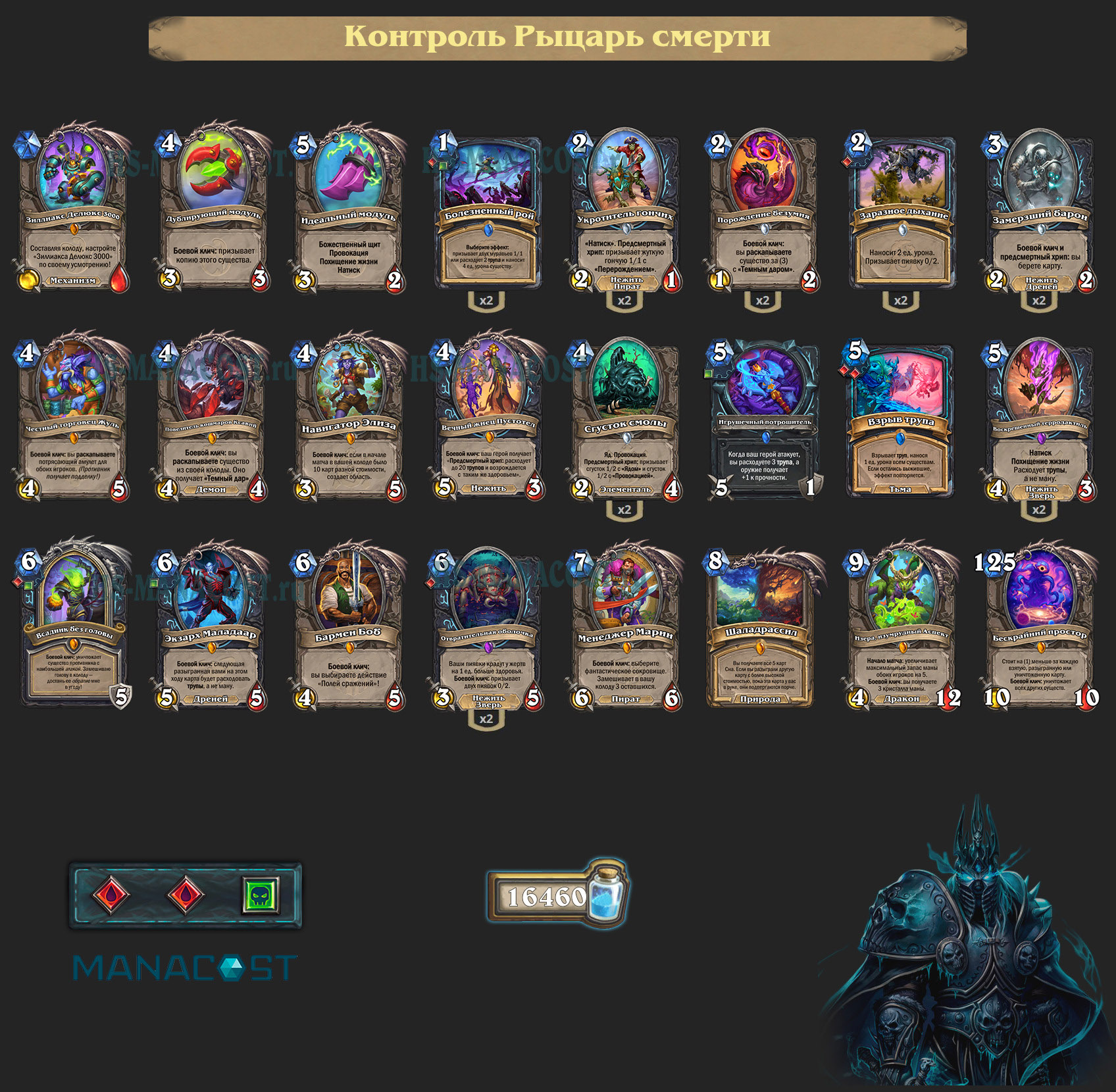 Контроль Рыцарь смерти