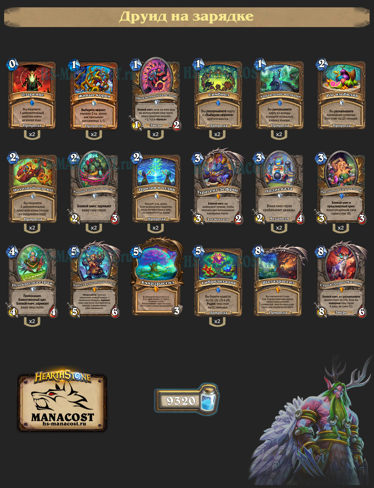 Друид на зарядке