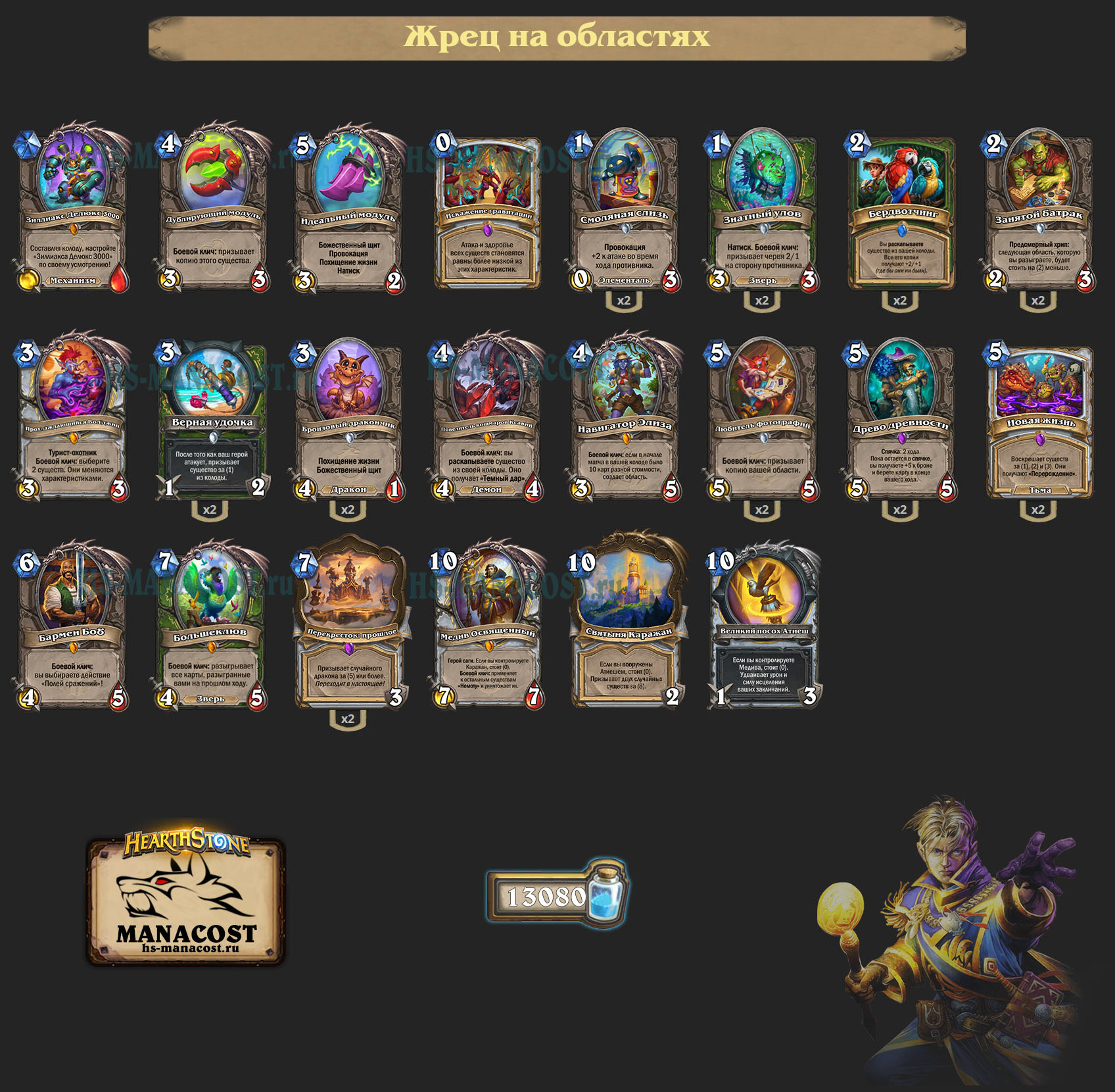 Жрец на областях