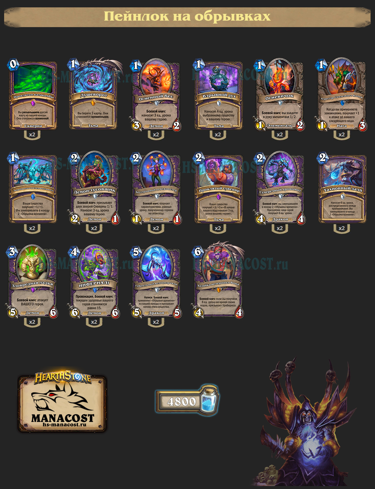 Пейнлок на обрывках