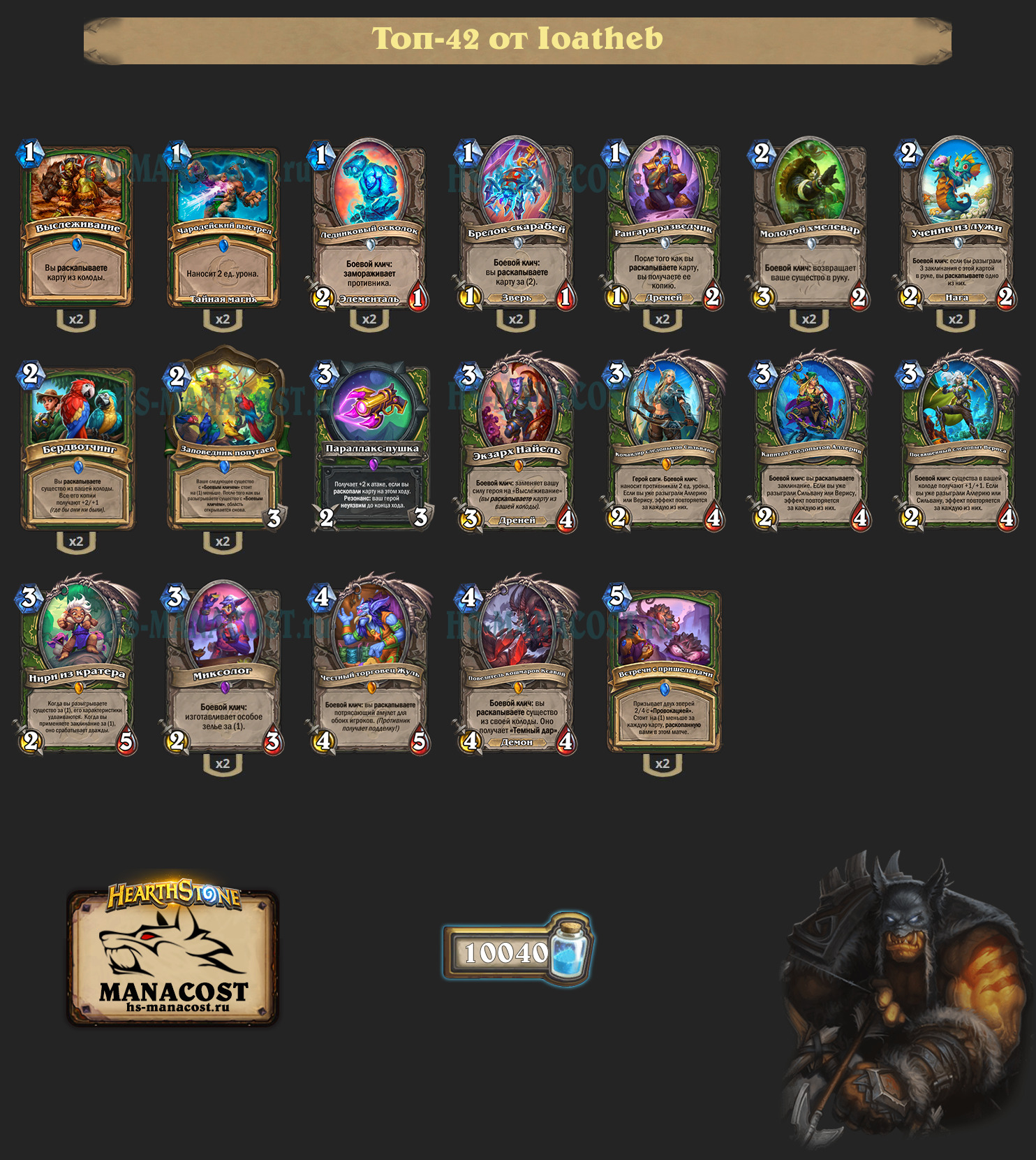 Охотник на раскопке