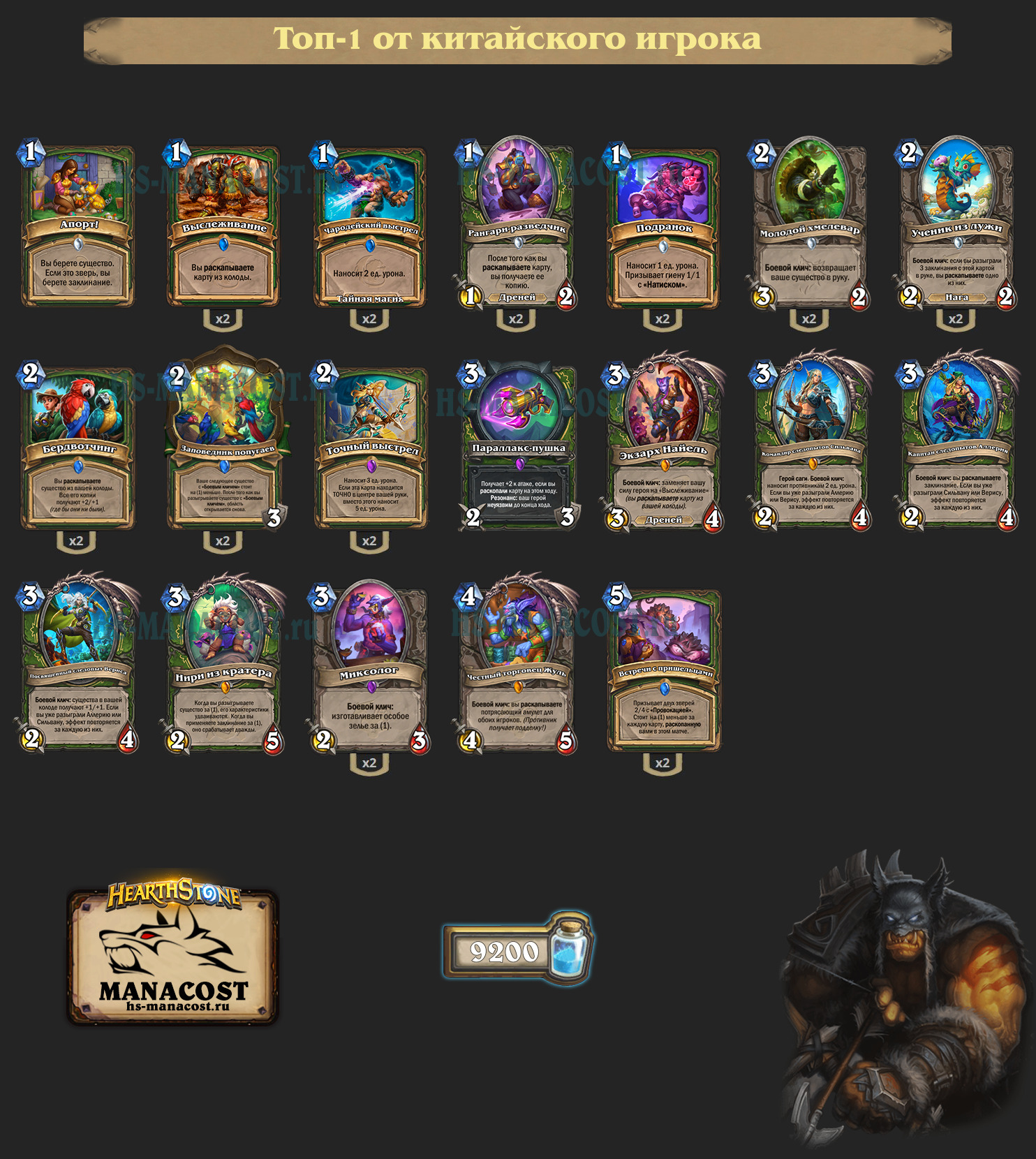 Охотник на раскопке