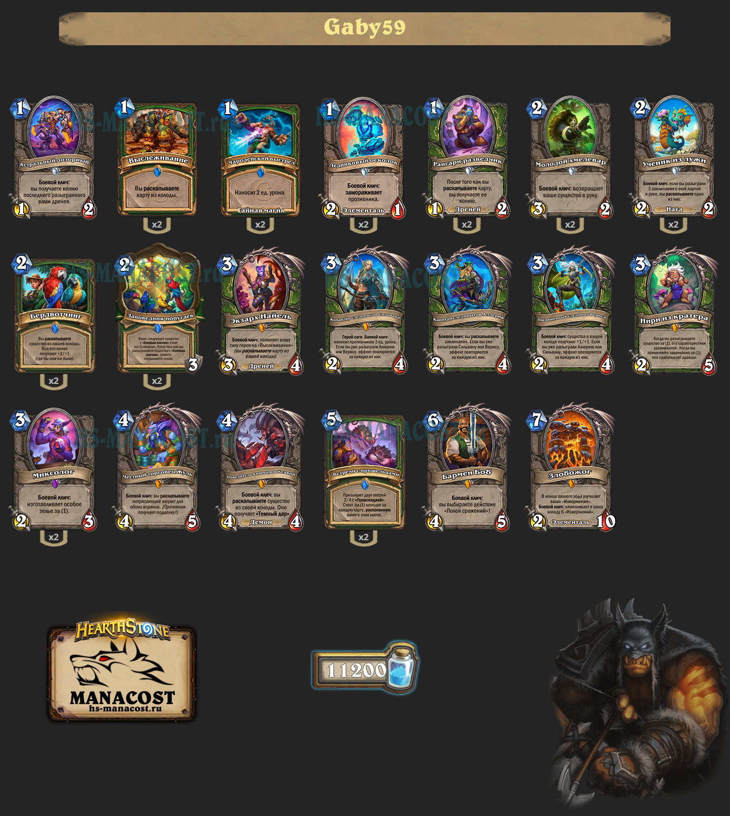 Охотник на раскопке