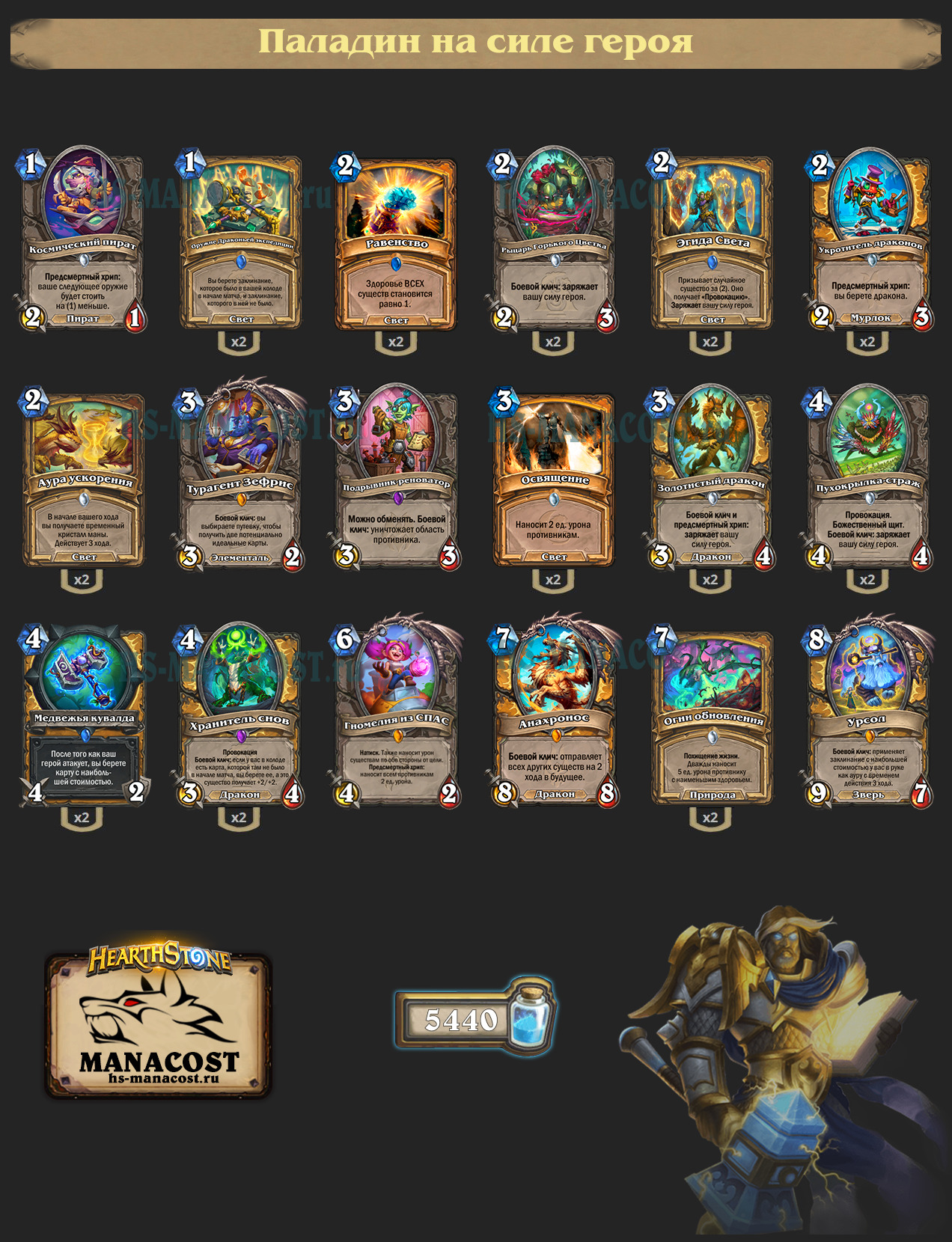 Паладин на силе героя