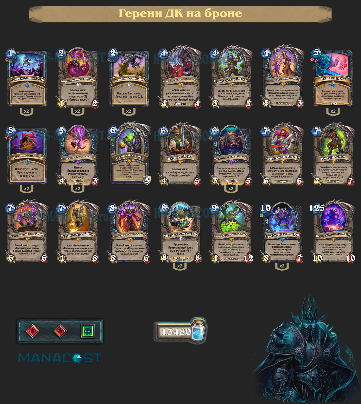 Геренн Рыцарь смерти на броне