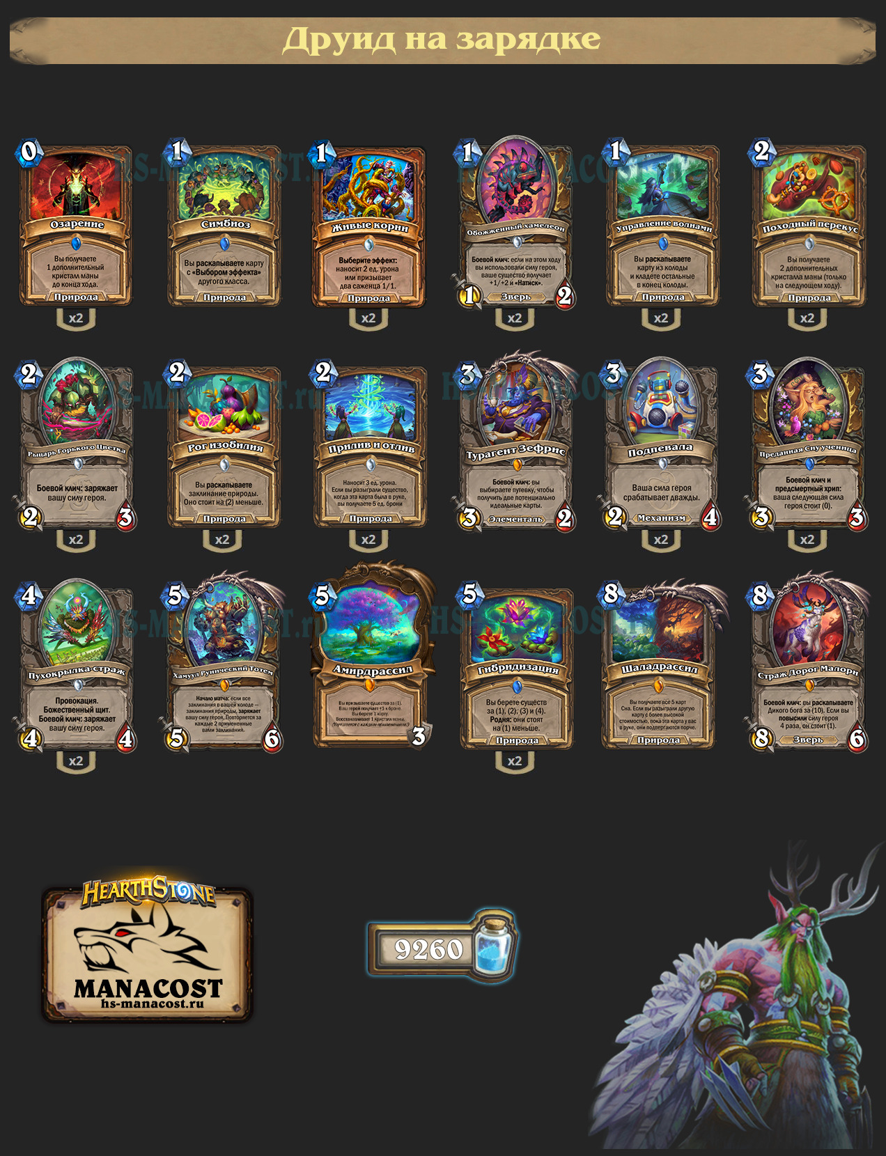 Друид на зарядке