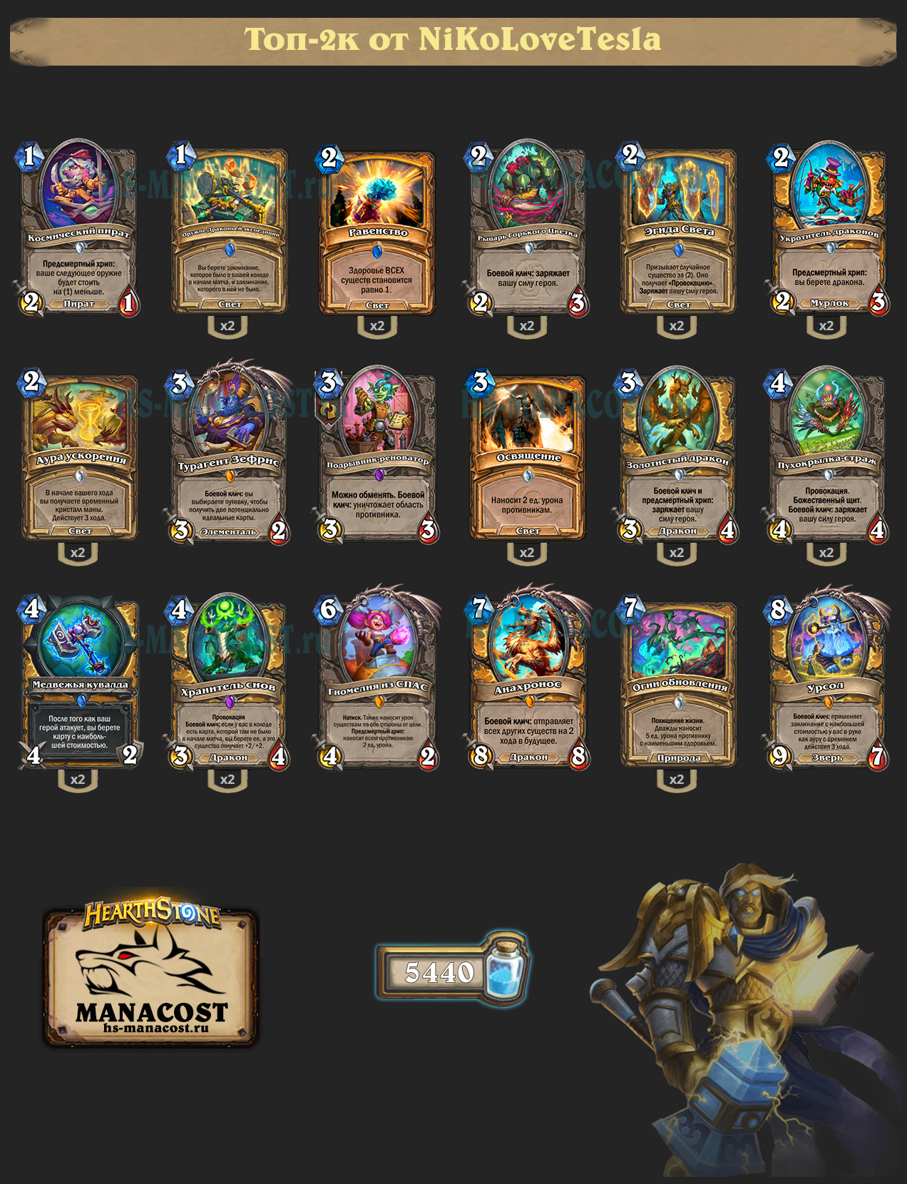 Паладин на зарядке