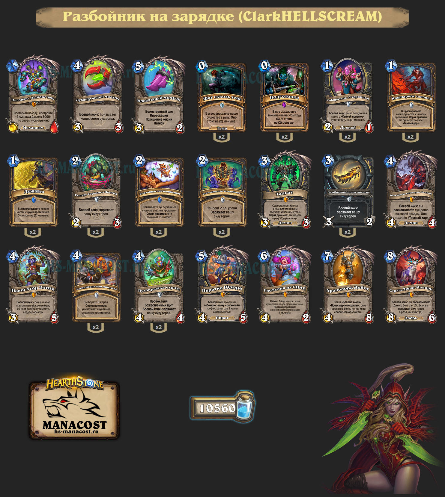 Разбойник на зарядке