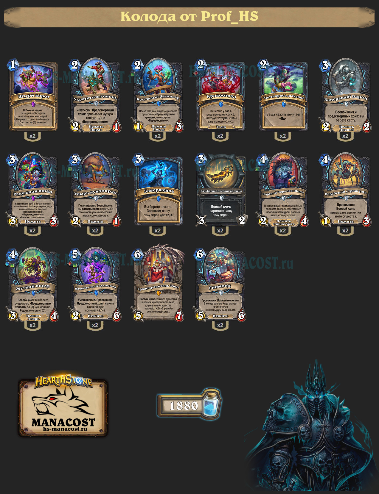 Рыцарь Смерти на зарядке