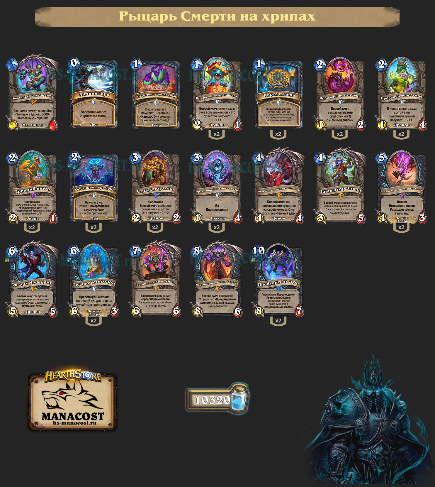 Рыцарь Смерти на хрипах