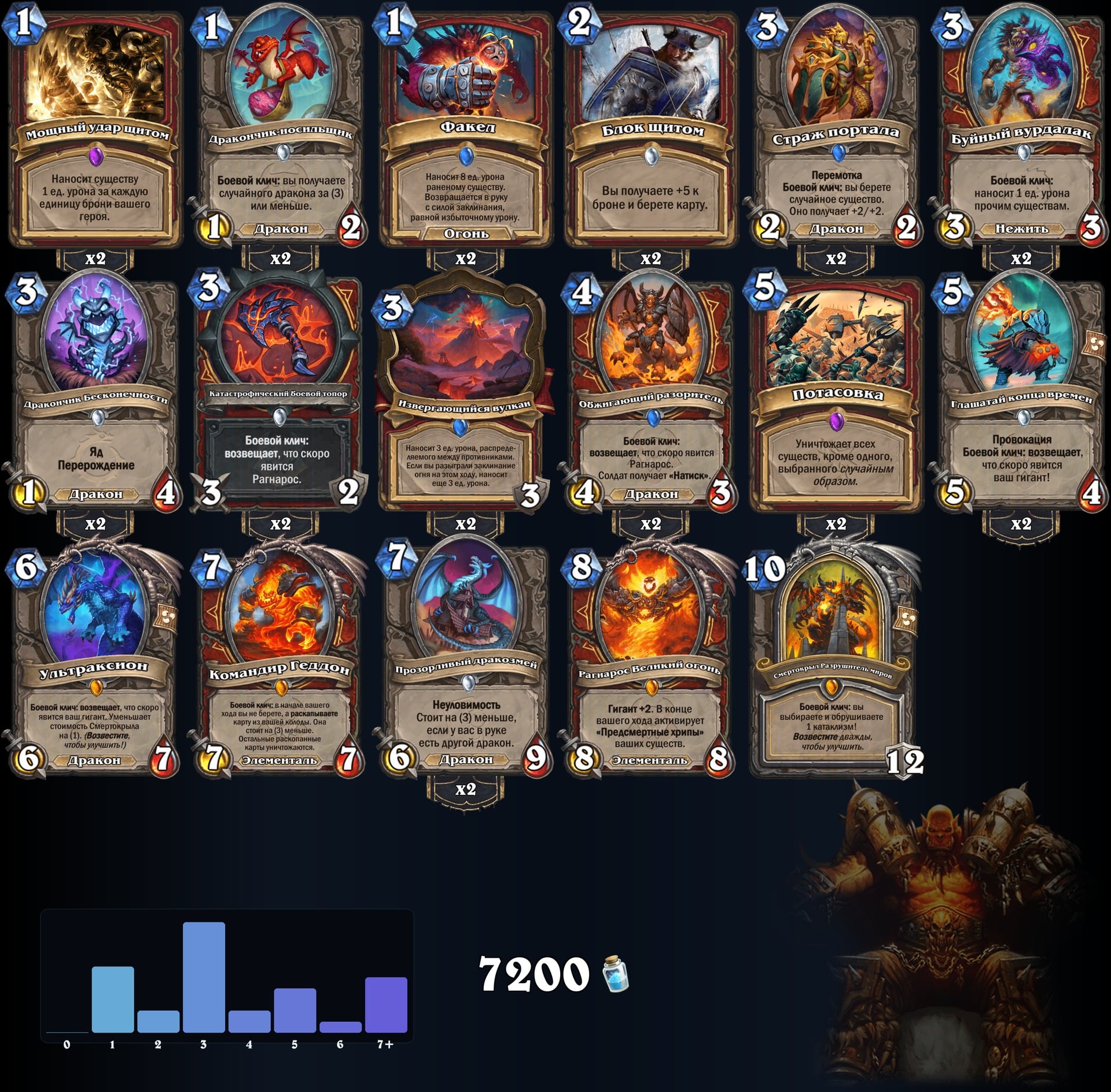 Дракон Воин на возвещении