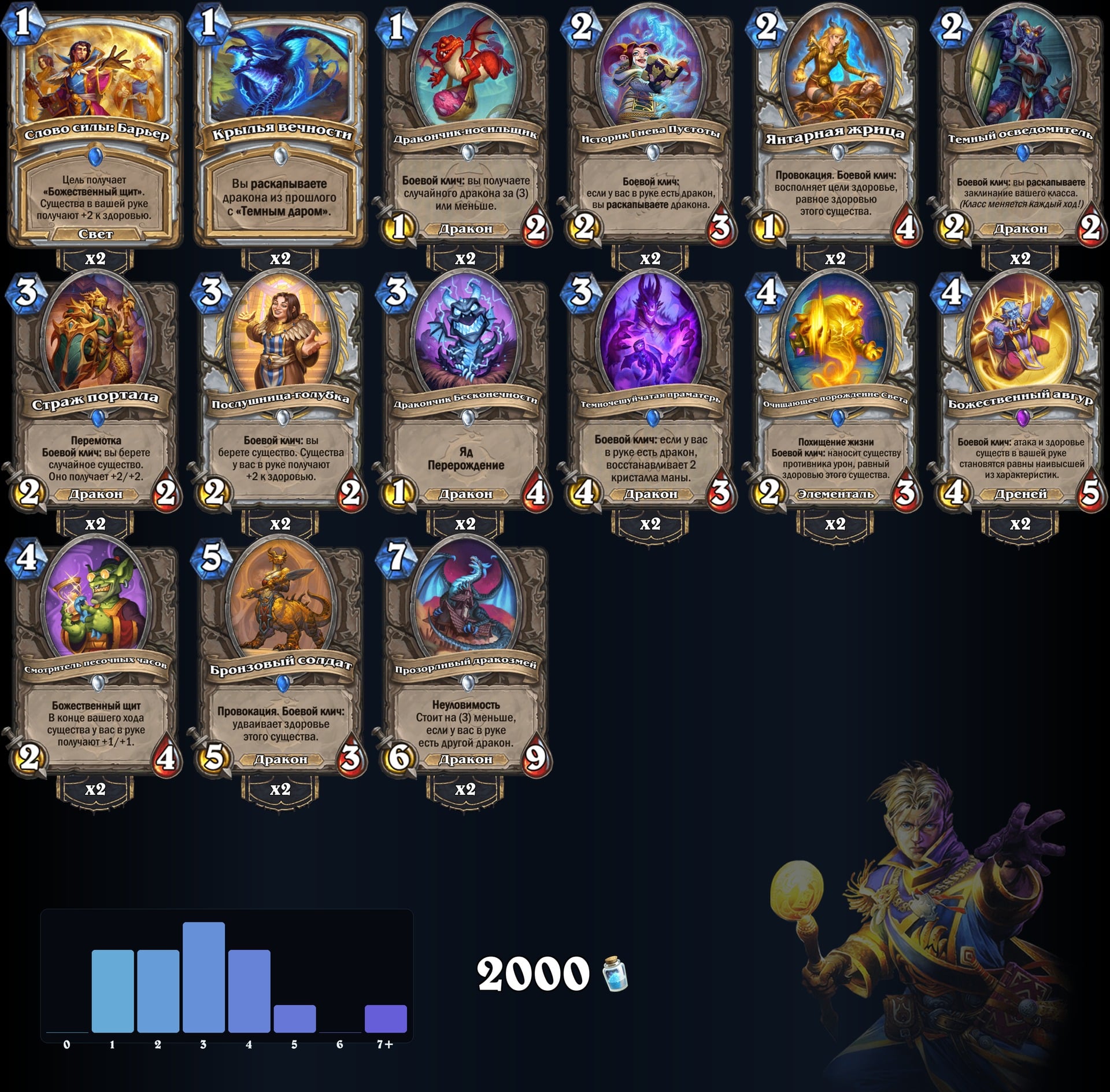 Дракон Хэндбафф Жрец