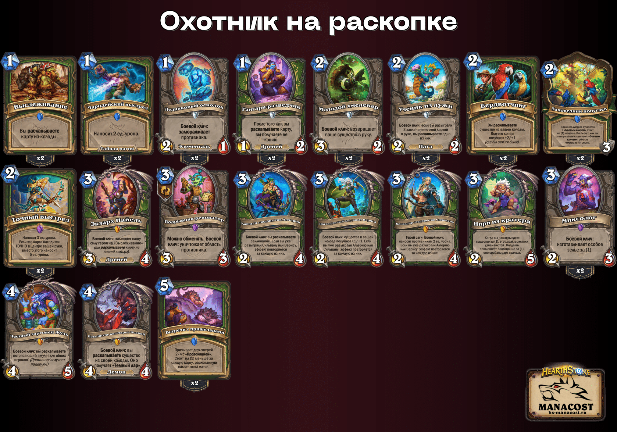 Охотник на раскопке