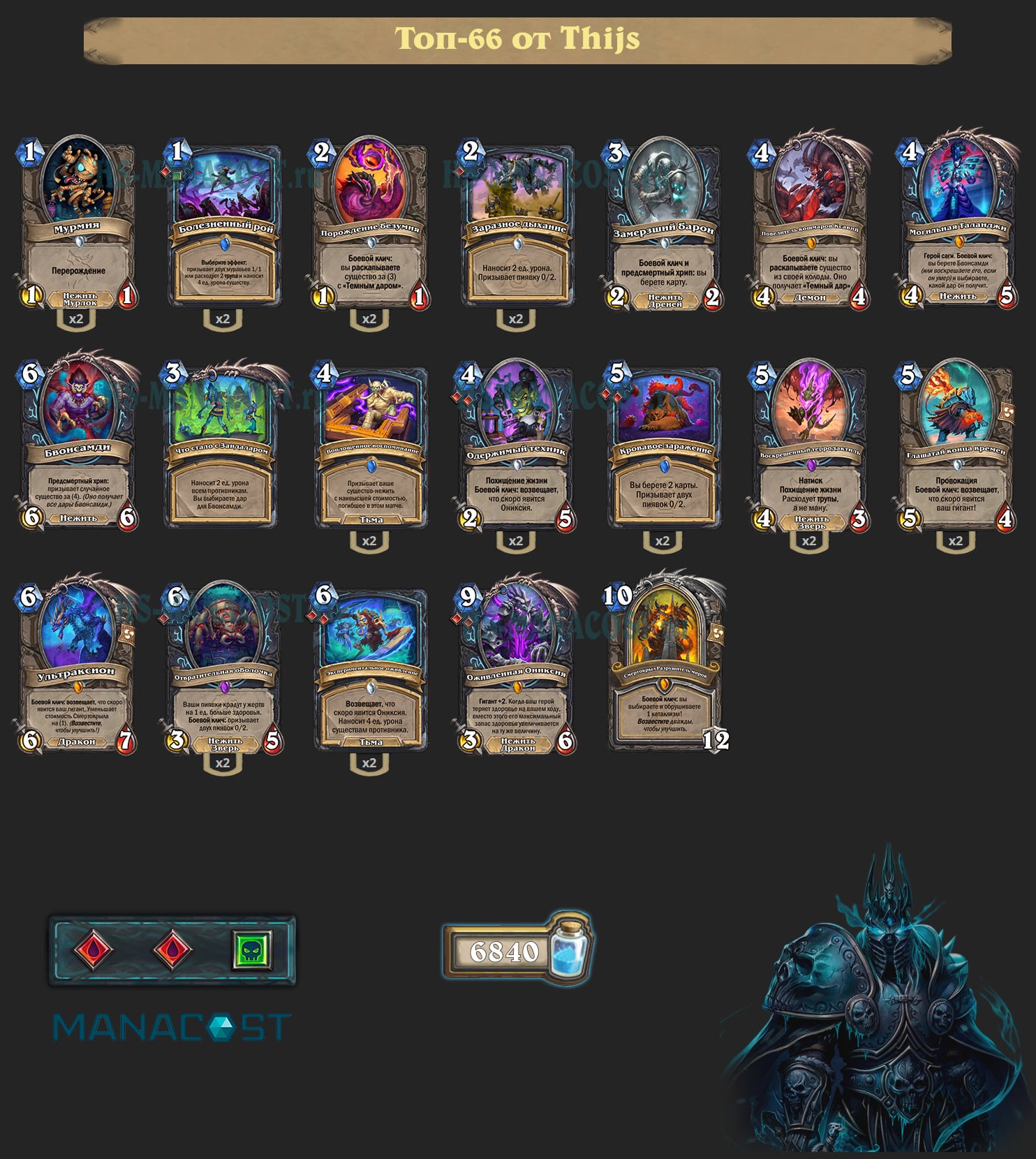 Рыцарь смерти на возвещении