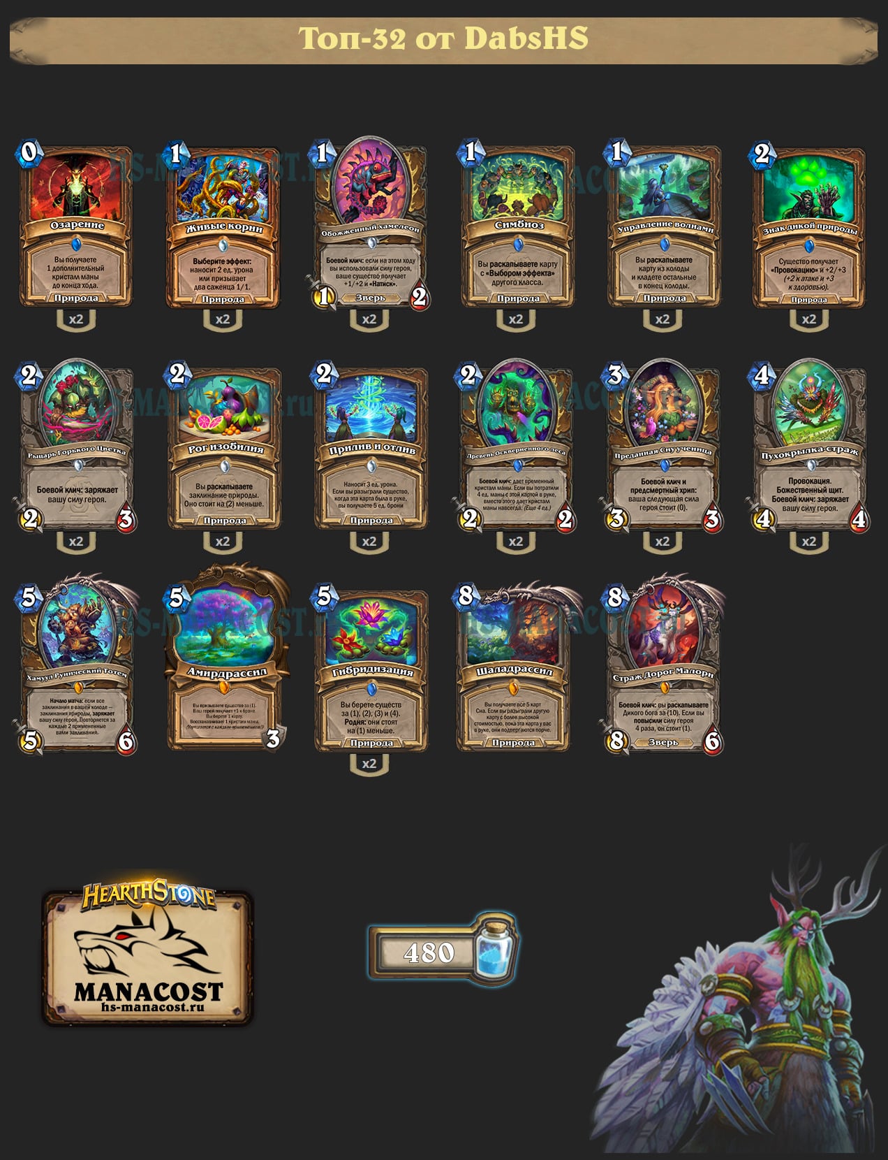 Друид на зарядке