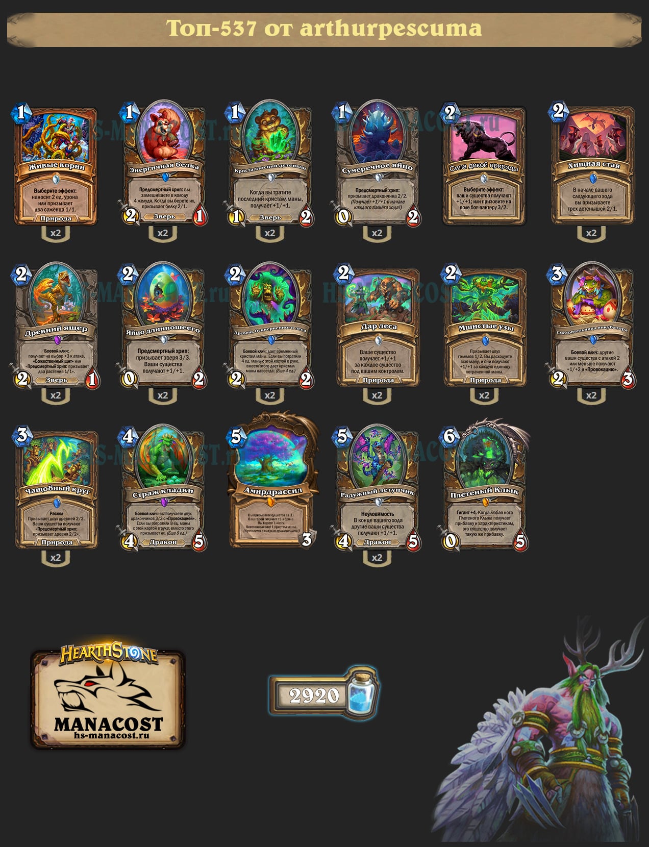 Токен Друид