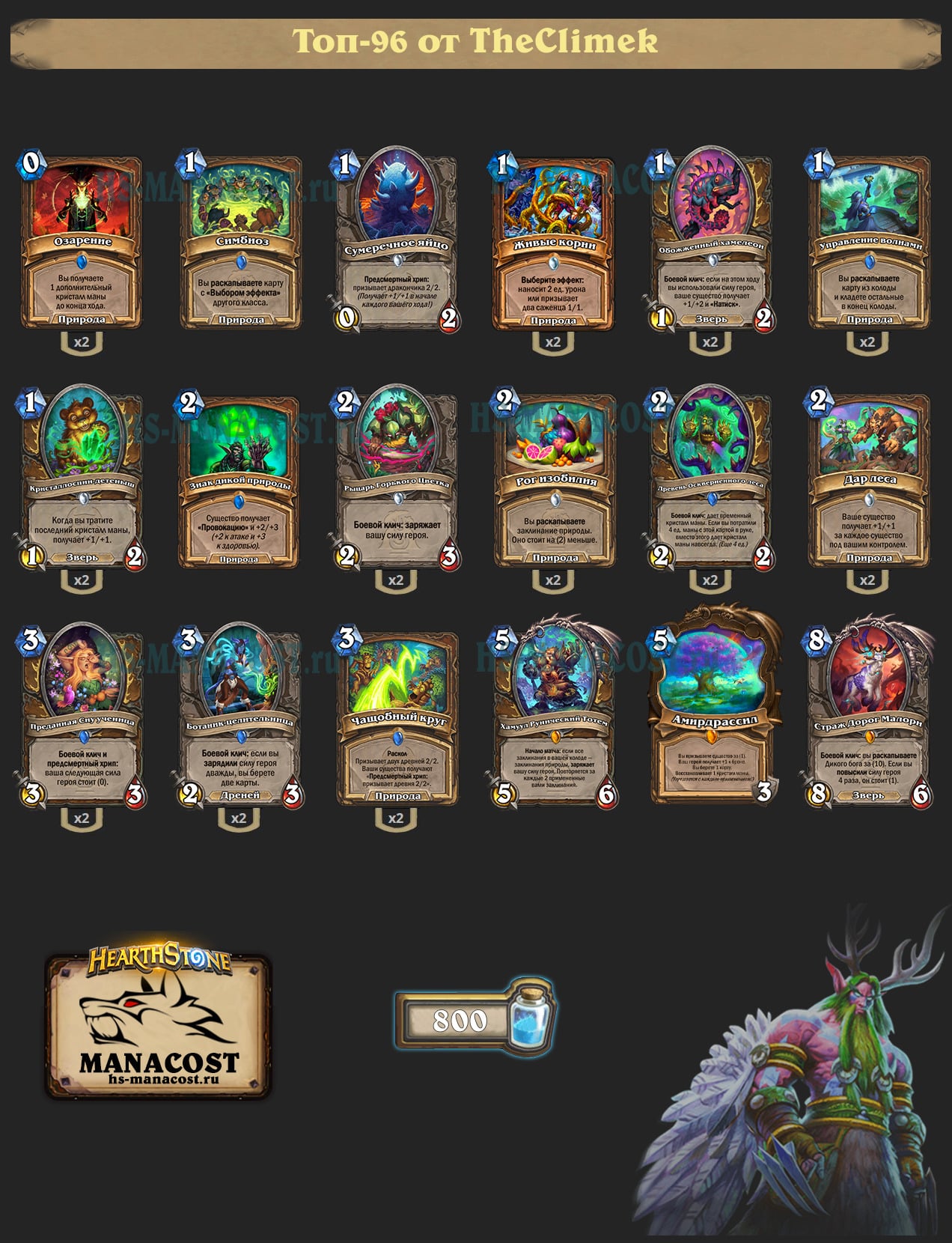 Друид на зарядке