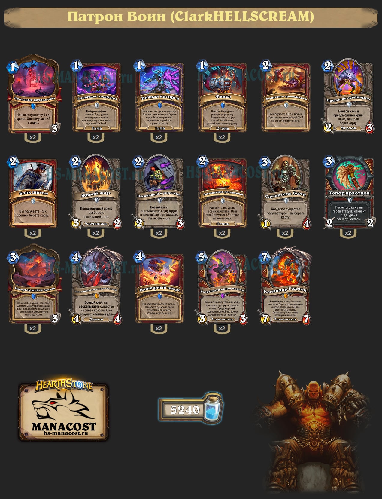 Патрон Воин